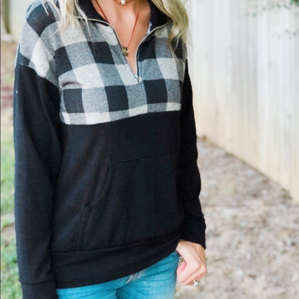 Buffalo Plaid ZIP up
